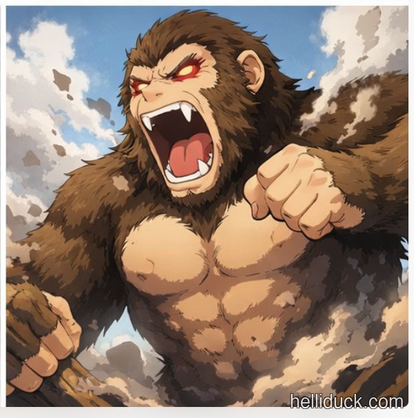 Angry Gorilla